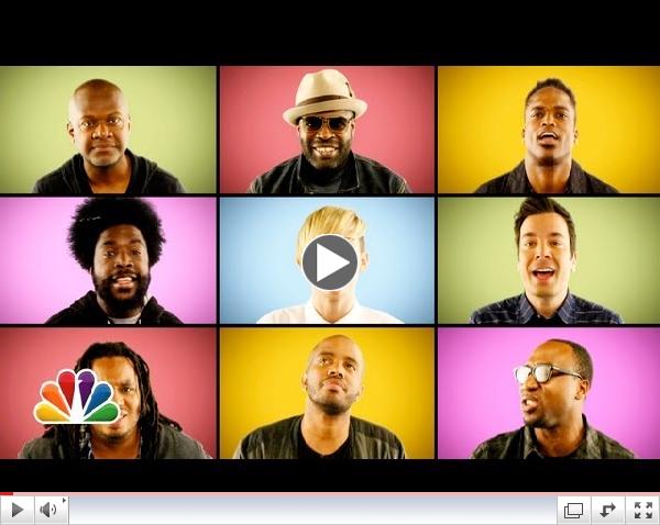 Jimmy Fallon, Miley Cyrus & The Roots Sing 