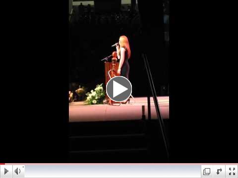 Katelyn Parker Sings National Anthem