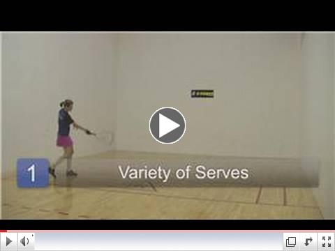 Racquetball : Racquetball Serving Tips