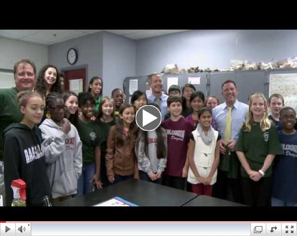 Governor O'Malley Visits Dunloggin Middle School