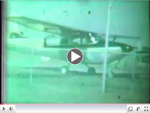 Pearland Regional Airport (LVJ) Vintage Home Movie - 1957 - 