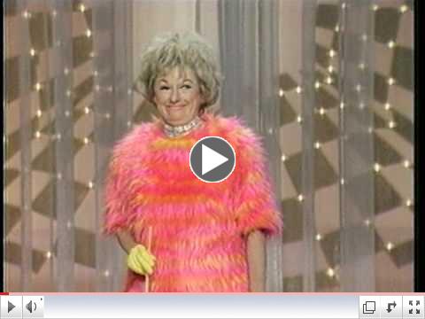 Phyllis Diller and her bird legs