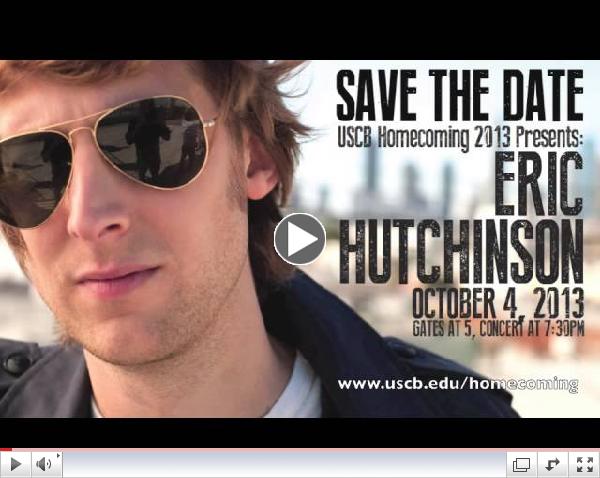 USCB Homecoming Concert 2013 featuring Eric Hutchinson