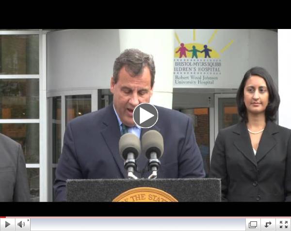 Governor Christie: Sharing Information Saves Lives