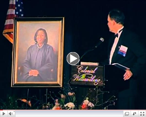 Unveiling of portrait of Justice Cleo E. Powell