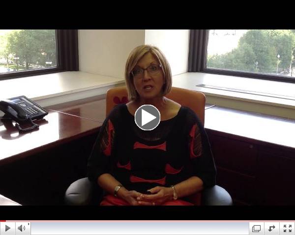 Beth Doria of Federation of Women Contractors Discusses Bill Signing 7/2013