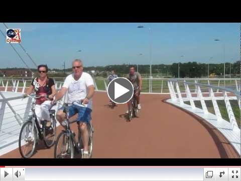 Floating Bicycle Roundabout in Eindhoven, Netherlands