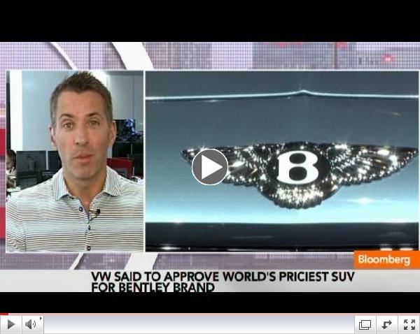 Bentley Preparing Most Expensive Ultra-Luxury SUV