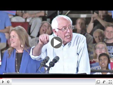 Bernie Sanders rally in Portland with 28,000 people in attendance 