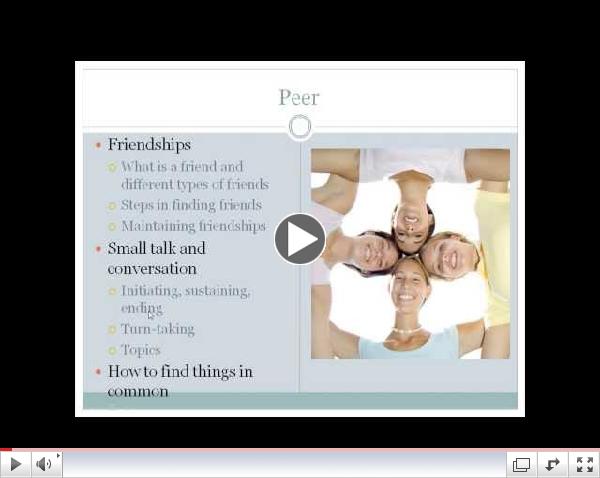 Transitions for Adolescents and Young Adults with ASD, Part 3: Social Relationships, Oct 2013