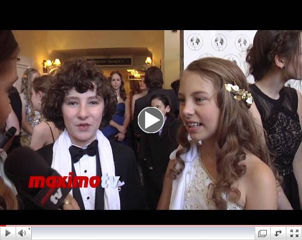 Caitlin Carmichael and Julian Feder INTERVIEW 2014 Young Artist Awards