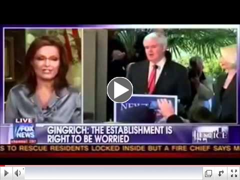 Sarah Palin: Vote for Newt Gingrich, 