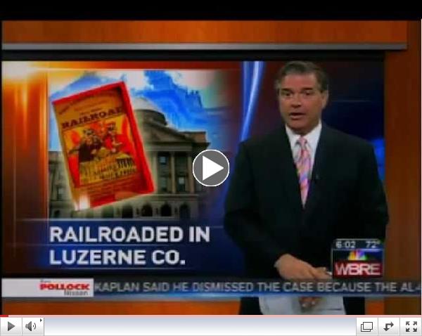 WBRE TV Interviews Larry Hohol about Judicial Corruption and Kids for Cash