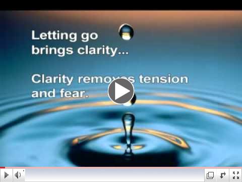 Letting Go and Overcoming Anxiety - An Inspirational Message