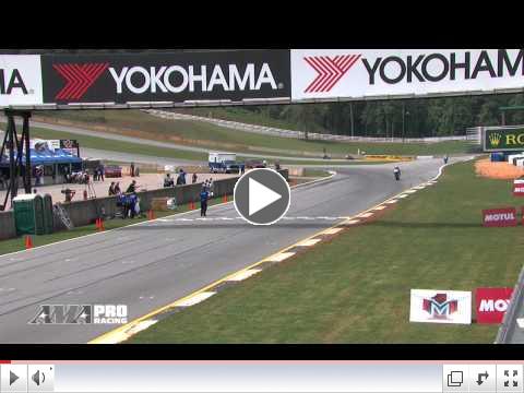 Triumph Big Kahuna Atlanta - AMA Pro Motorcycle-Superstore.com SuperSport Race 1 Highlights