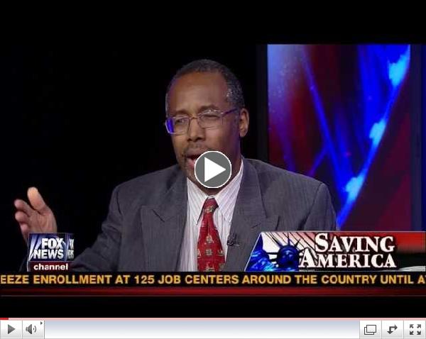 Dr. Benjamin Carson (Full Interview) Sean Hannity Saving America - 2-15-13