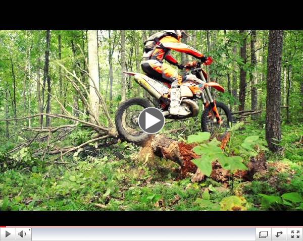 DirtWise Riding tip: Raised log off the ground