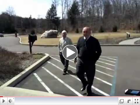 Images from Thursday's DCNR closed door meeting on gas drilling in Rock Run
