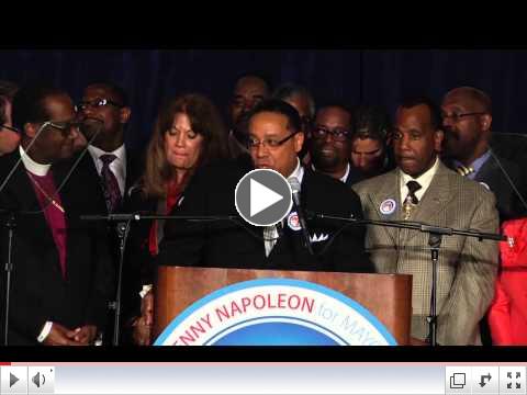 Benny Napoleon Detroit Mayoral Announcement Speech Detroit 2013
