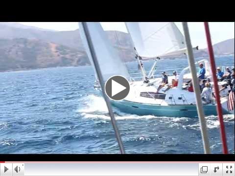 Sailing at Beneteau Rendezvous 2011 Catalina Island