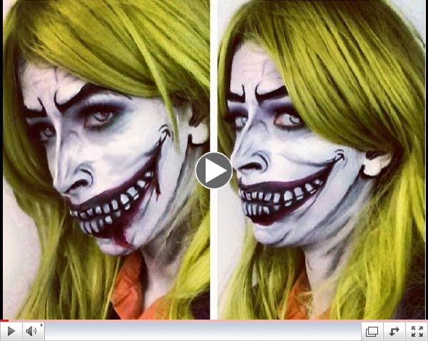 Halloween Makeup: The Joker Makeup inspired by BeautybyDehonsae