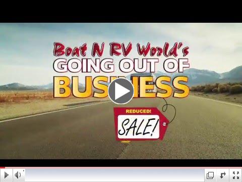 Boat N RV World's Going Out of Business