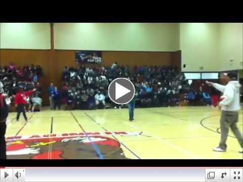 Richmond Rockets Visits Kennedy High School Go Rockets