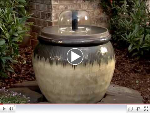 Build an Outdoor Garden Water Fountain