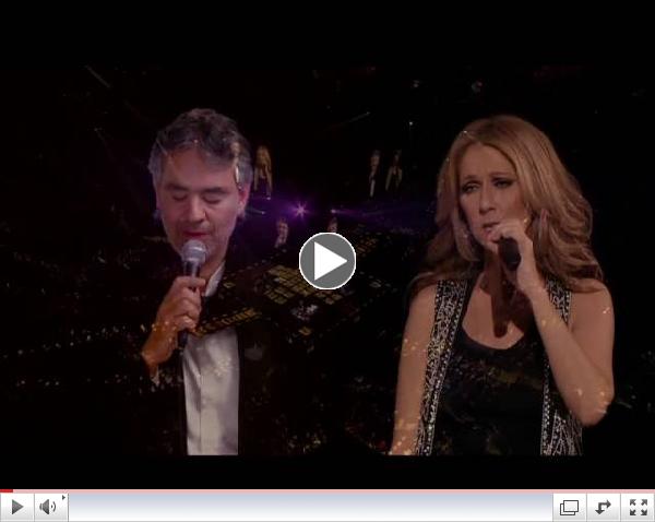 Celine Dion & Andrea Bocelli - The Prayer (Live In Boston Taking Chances Tour 2008) 720p HDTV