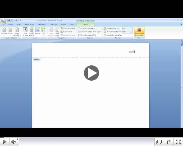 MLA Formatting