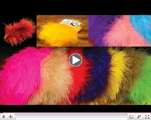 Understanding Fly Tying Marabou Feathers - Woolly Bugger, Blood Quill and Extra Select