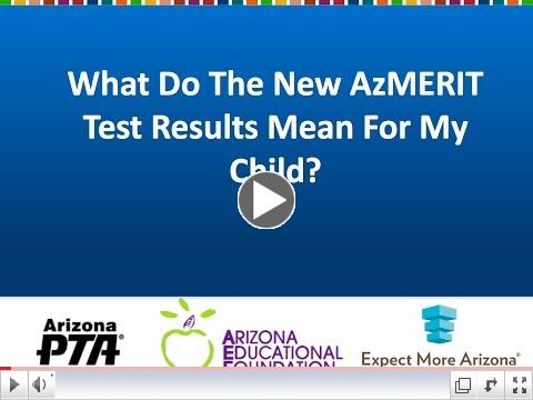 AzMERIT Test Results Webinar