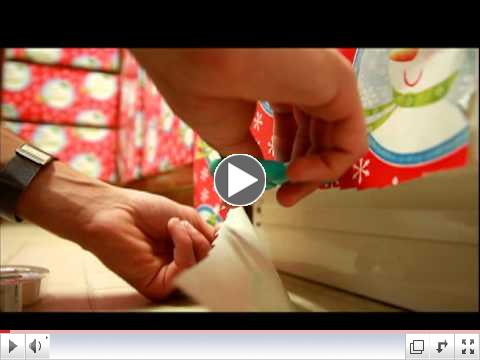 Funny Christmas Gift Wrapping Prank 2010