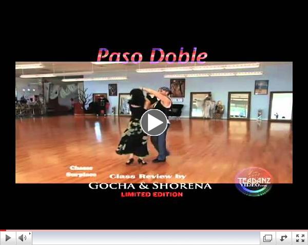 International PASO DOBLE DVD by GS Ballroom Dance Studio
