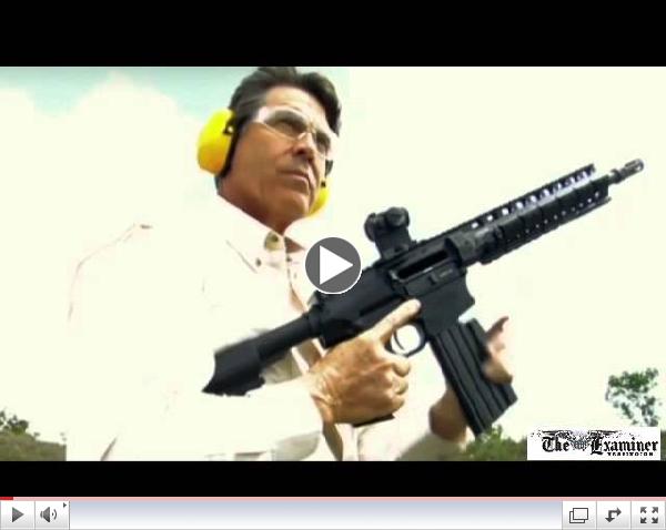 Rick Perry's super bad ass NRA gun intro video