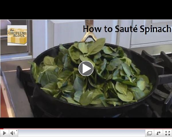 How to Saut Spinach
