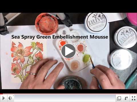 Painting with Nuvo Embellishment Mousse