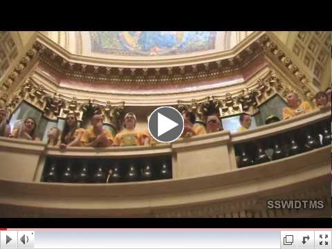 Sheboygan Lutheran High School Visits the Solidarity Sing Along