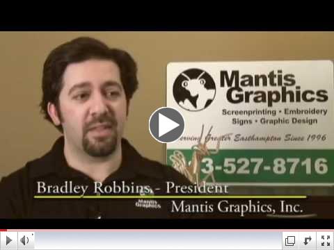 Easthampton Chamber Spotlight - Mantis Graphics - Screen Printing - February 2012