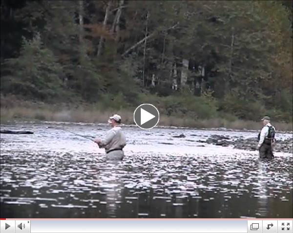 A Great October Brown Cadds Hatch As Stan Kiec and Bill Ritter Fish...