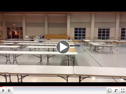 Thursday Night Set Up For The Charlotte Trade-O-Ree Ya'll Come!