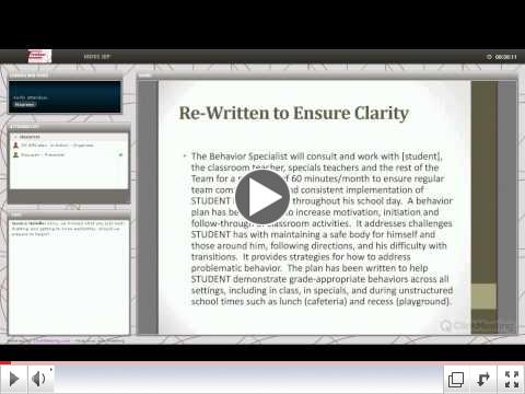 How to Work Effectively With Your IEP Team: An MDSC Education Webinar 