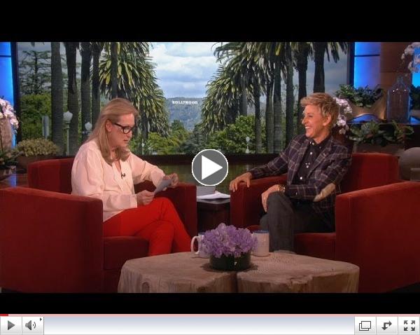 Meryl Streep Makes Everything Sound More Interesting