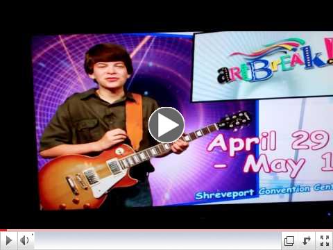2011 KTBS Artbreak Commercial with Matthew Davidson