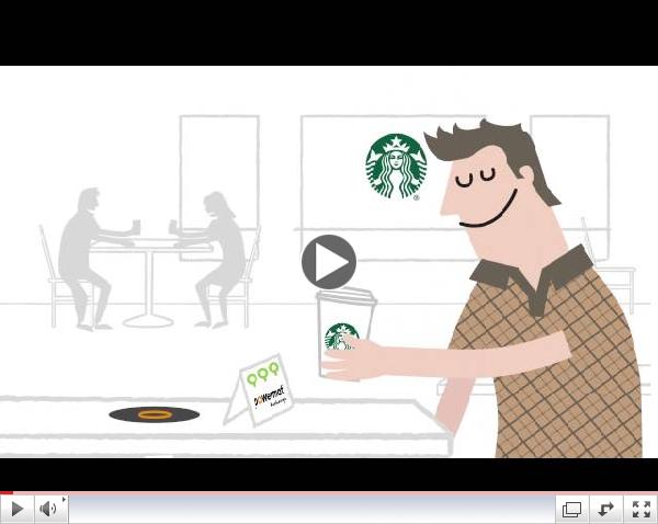 Powermat at Starbucks