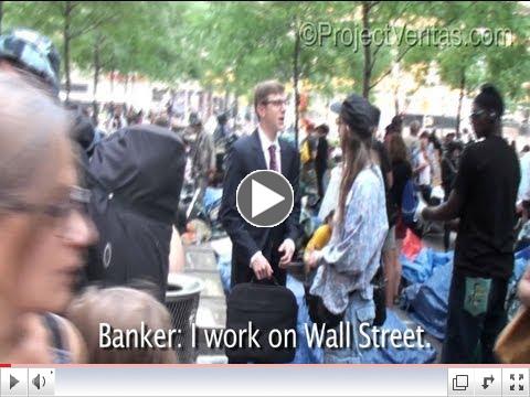 Occupy Wall Street Solicits Wall Street Banker