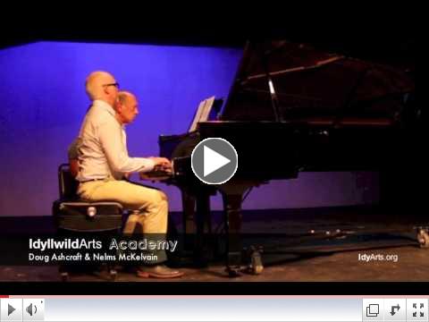 Idyllwild Arts Piano Faculty performing for students.