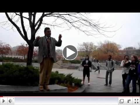 Bro. Jed at University of Nebraska 1