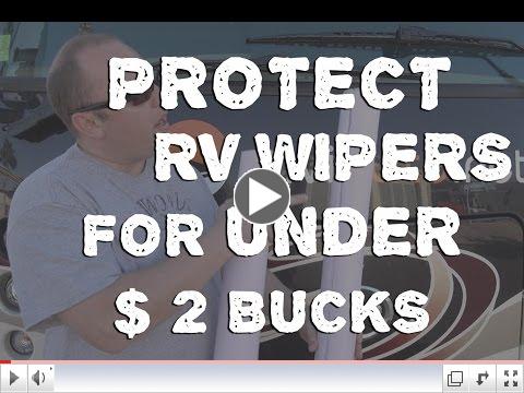 Protect RV wipers