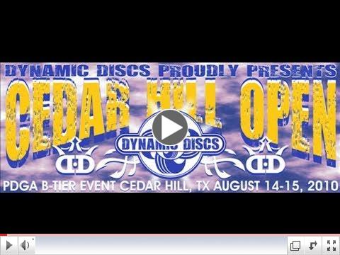 2010 Cedar Hill Open Lead Card | Disc Golf Tournament